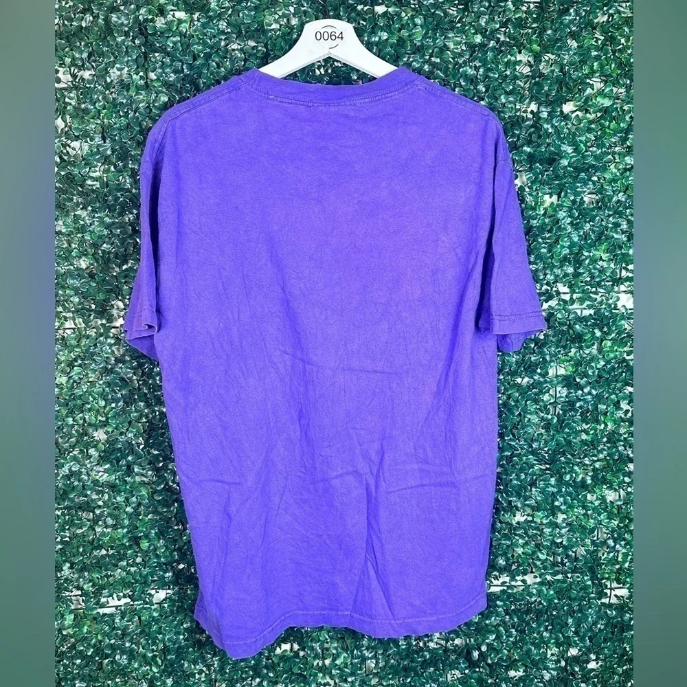 Famous Stars & Straps White Logo Purple Seductive Tee Size L - Picture 5 of 5